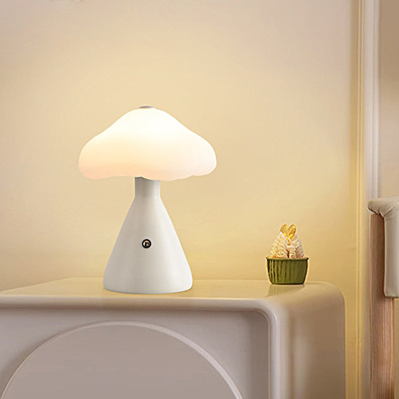 6.3 inch Metal Mushroom Cloud Table Lamp LED Ambient Lighting