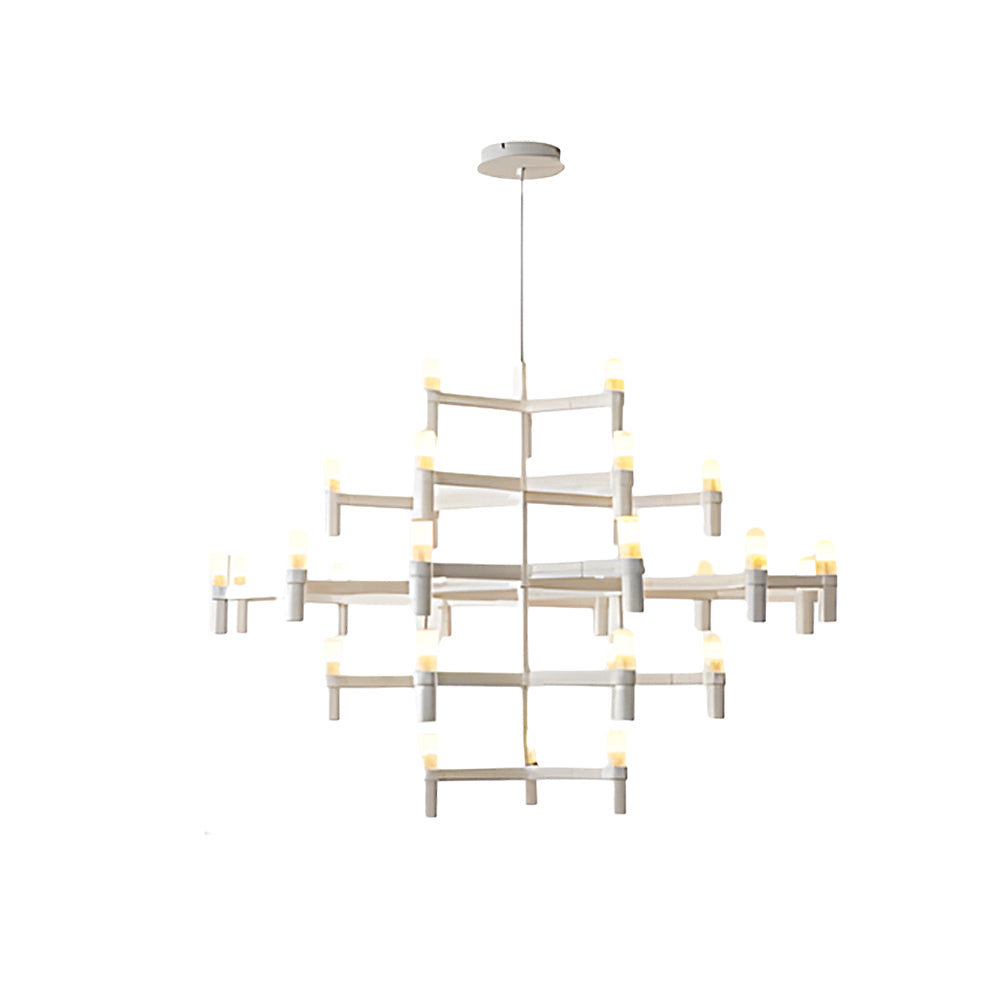 Creative Metal Special-Shaped Geometric LED Designer Nordic Chandelier