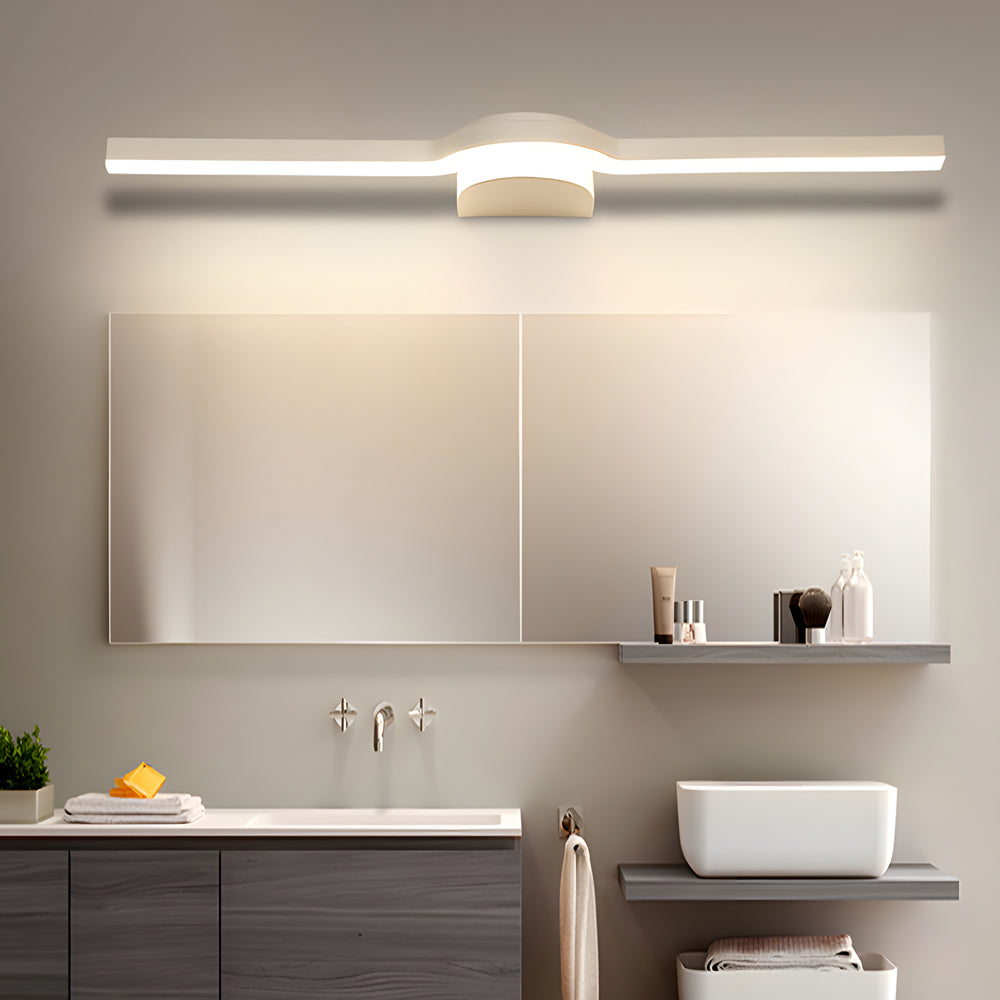 Curved Modern LED Bathroom Vanity Light in 16''/23''/31'' Length