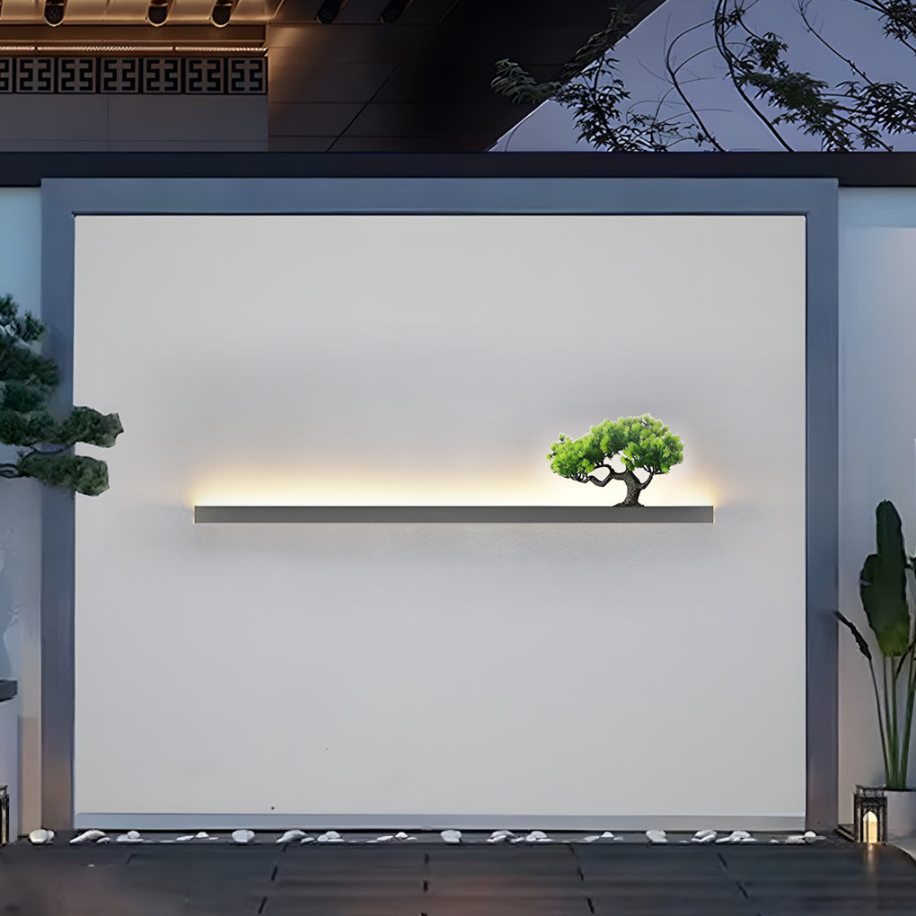 Waterproof Strip Landscape Decorative Modern Outdoor Wall Lights Sconces