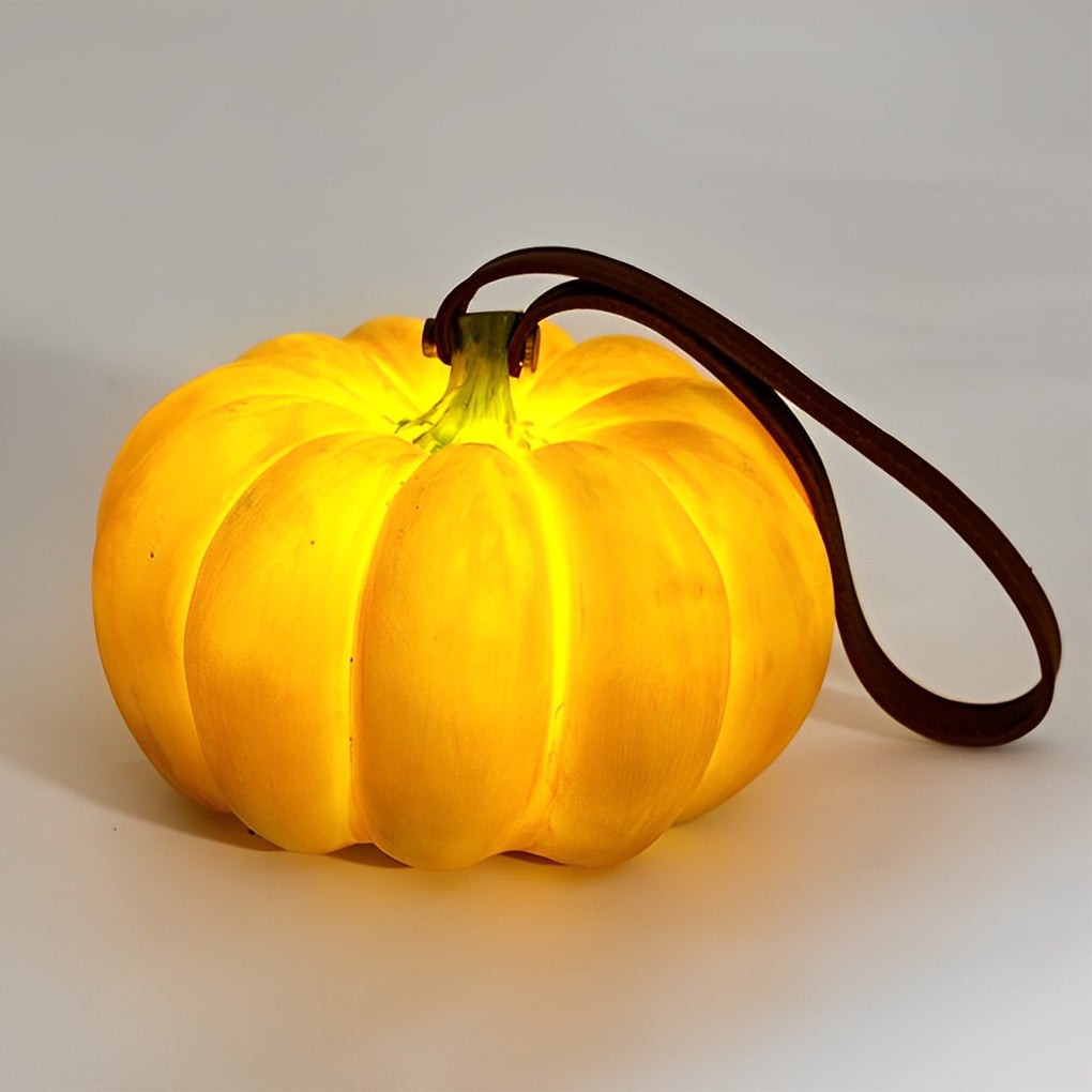 Portable Resin Pumpkin LED Waterproof USB Chargeable Outdoor Lights