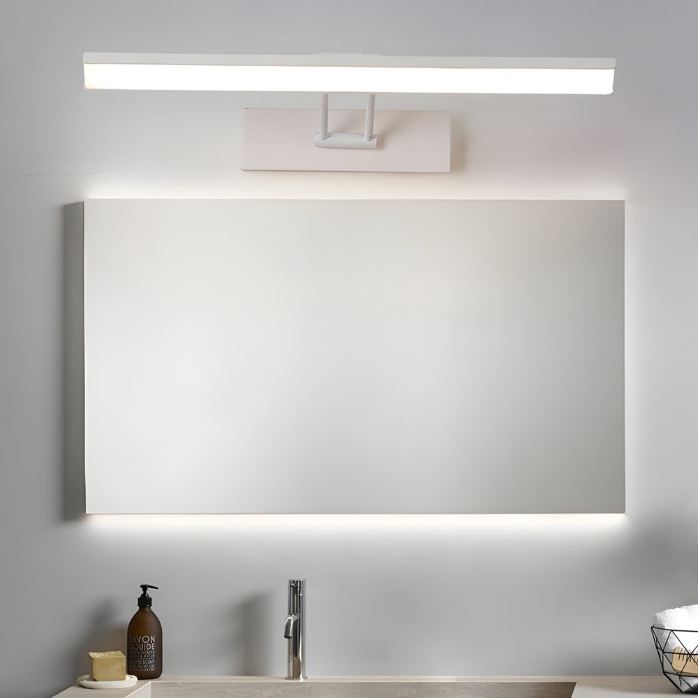 240° Adjustable Linear LED Vanity Light with Modern Minimalist Design