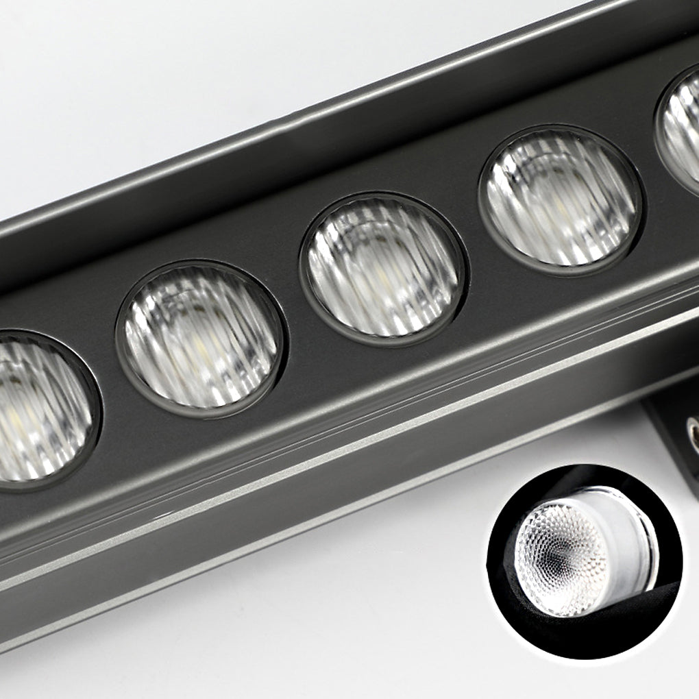 Aluminum Linear LED Outdoor Wall Washer Lights with Rotatable Bracket Architectural Lighting