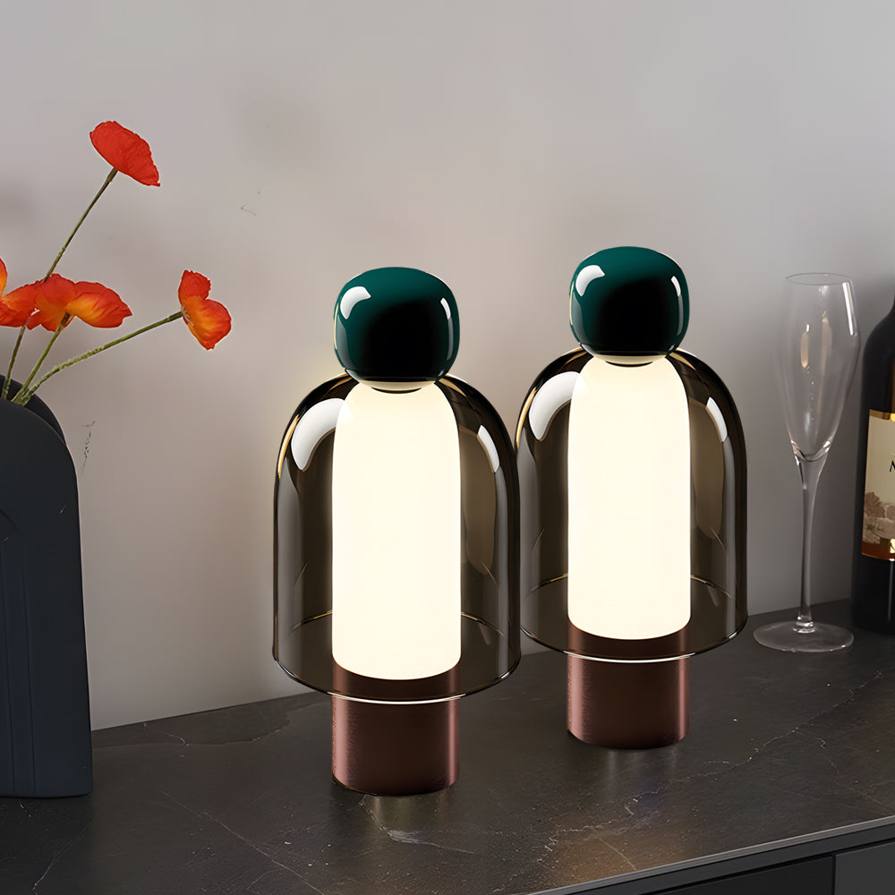 Humanoid Accent Table Lamp - Battery Operated LED