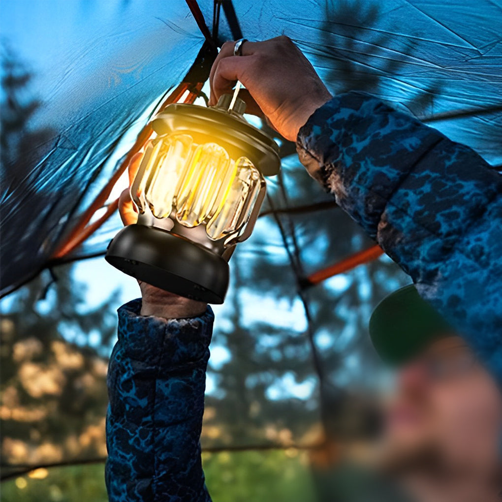 Portable Multi-function LED Waterproof Rechargeable Outdoor Lanterns