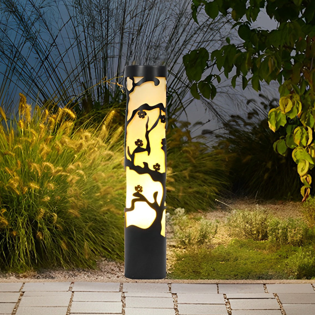 Wintersweet Decor Waterproof Black Retro Outdoor Light Pathway Lights