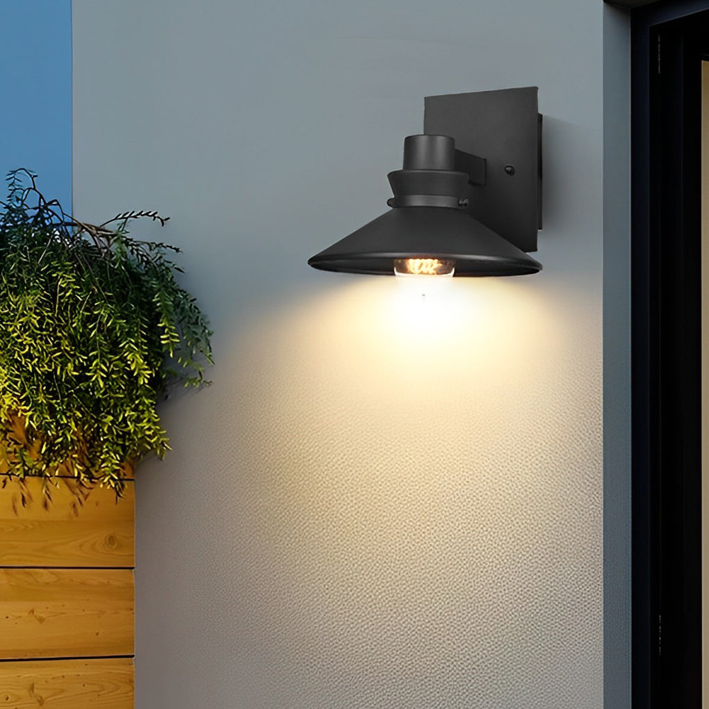 Minimalist Waterproof Black European-style Wall Lamp Exterior Lights