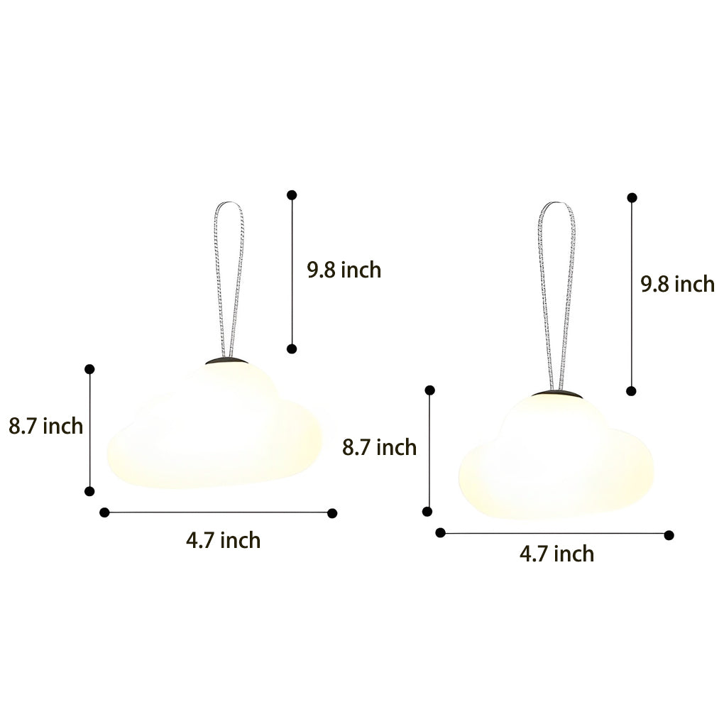 Waterproof Clouds Creative USB DC5V Rechargeable Outdoor Hanging Lights