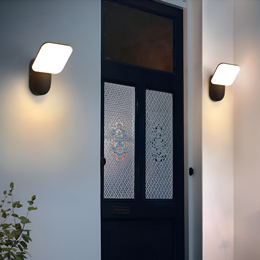 Square LED 12w Waterproof Modern Outdoor Wall Lamp Wall Sconces Lighting