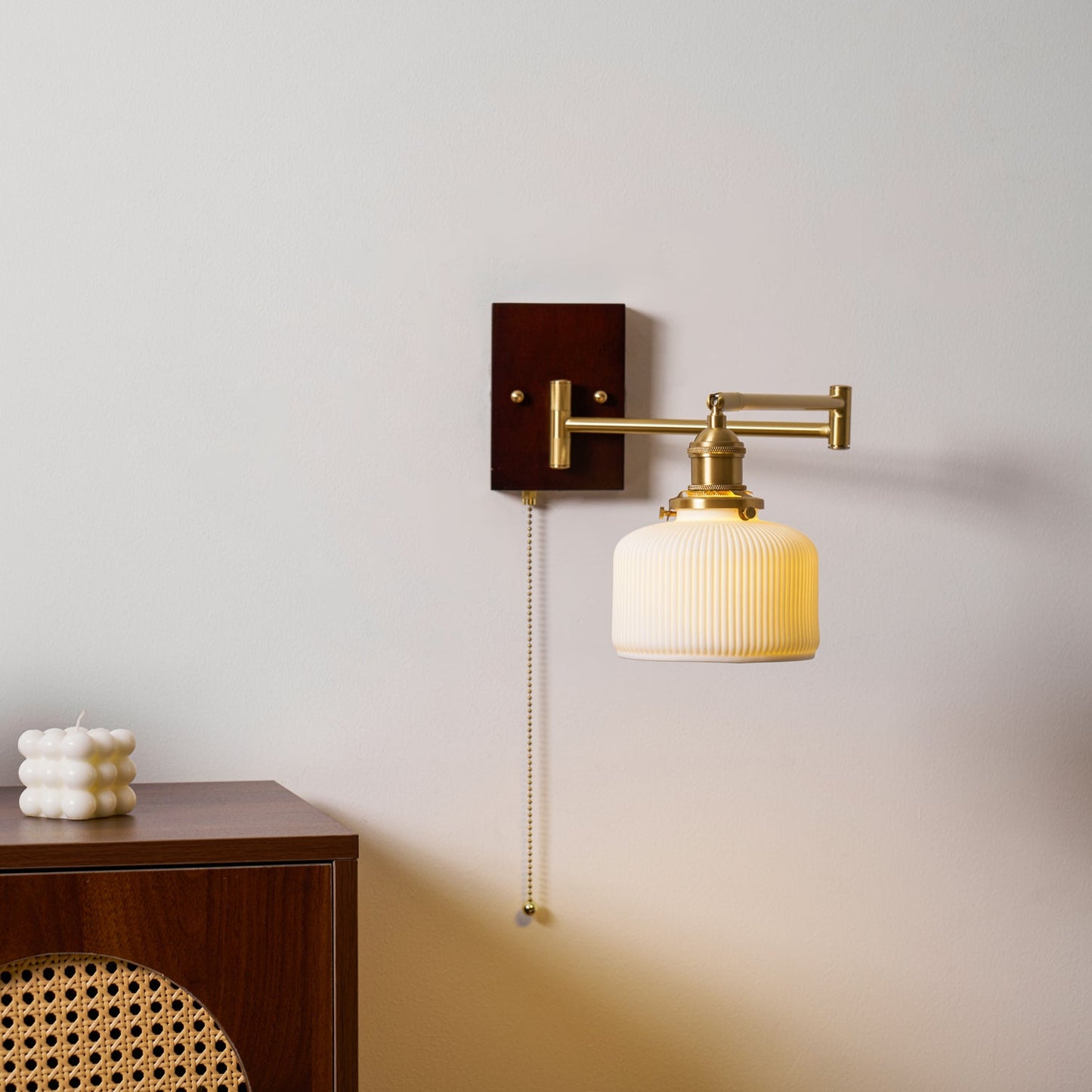 Ceramic Geometry Wall Lamp