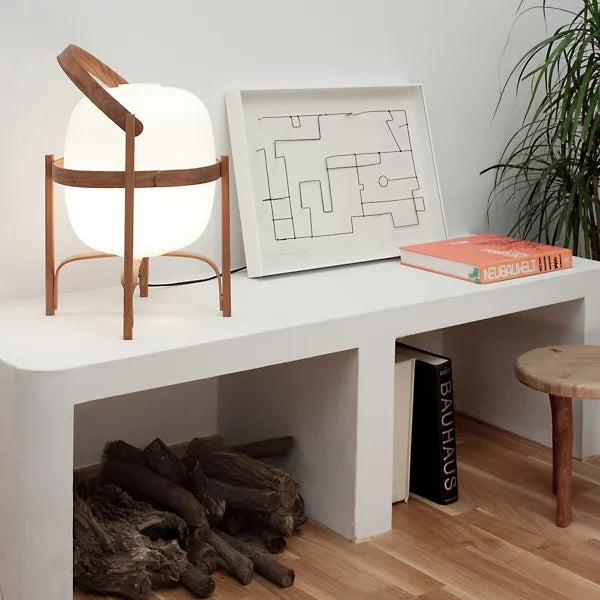 Portable 1-light Global LED and Standing Frame Table Lamp