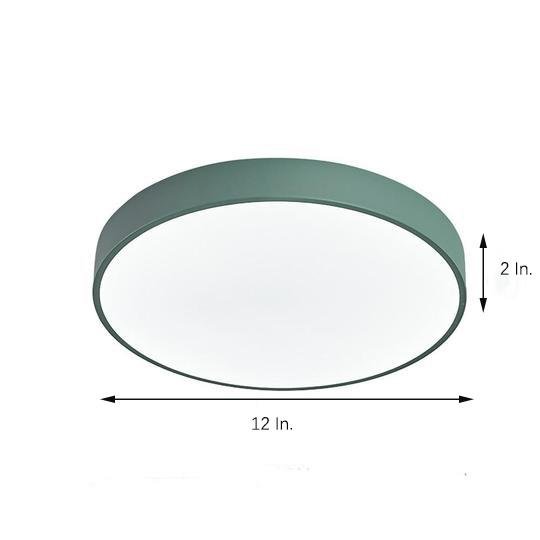 Ultra-thin Round LED Modern Ceiling Lights Flush Mount Lighting