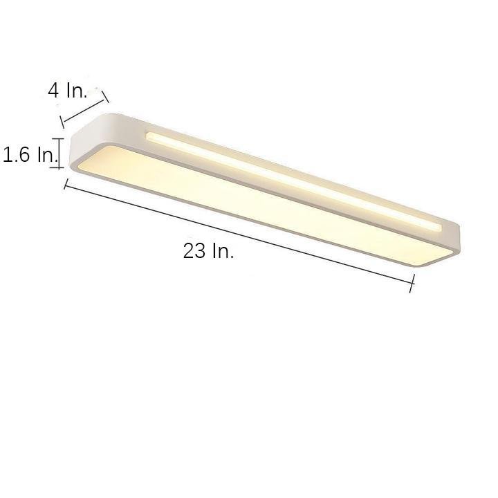 Rectangular Striplight Flush Mount Kitchen Lighting Hallway Lighting LED Ceiling Lights