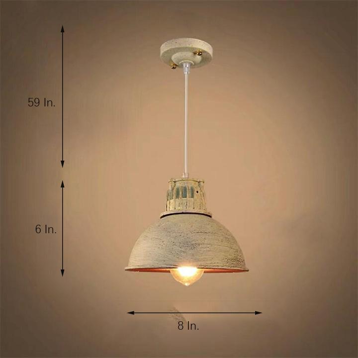 Semi-spherical Metal LED Vintage Pendant Lighting Island Lights