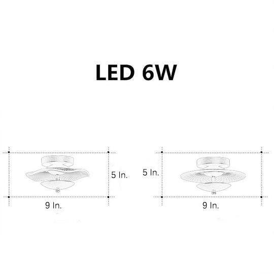 Unique Round 6W LED Modern Ceiling Lights Flush Mount Lighting