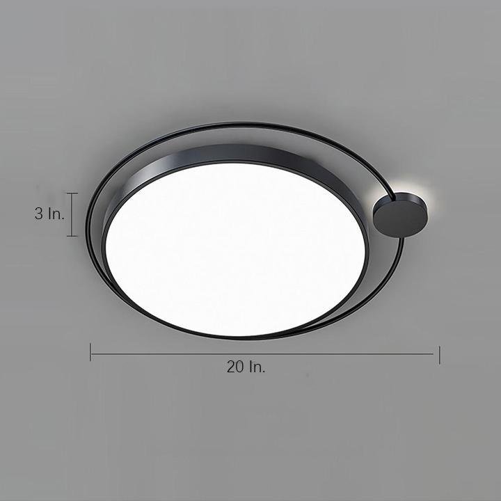 Circular Dimmable LED Nordic Flush Mount Light Ceiling Light Fixtures