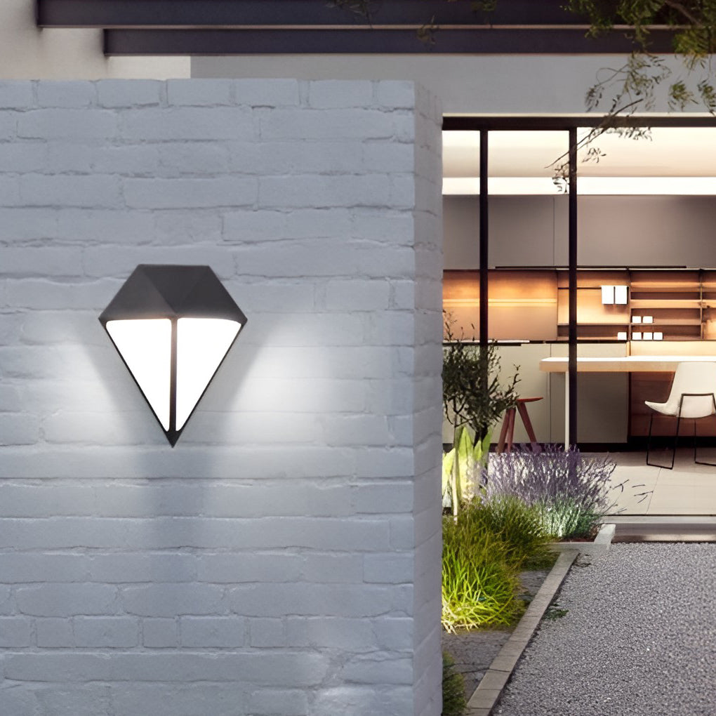 Creative Geometric LED Waterproof Modern Outdoor Wall Lamp Wall Lights Fixture