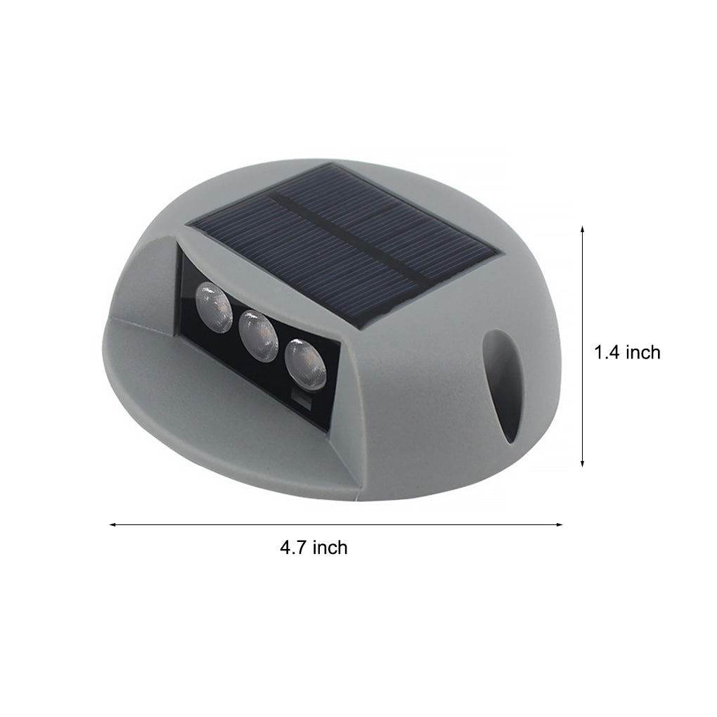 Solar Outdoor Light Waterproof Stairs Garden Decoration Wall Lamp Step Lights