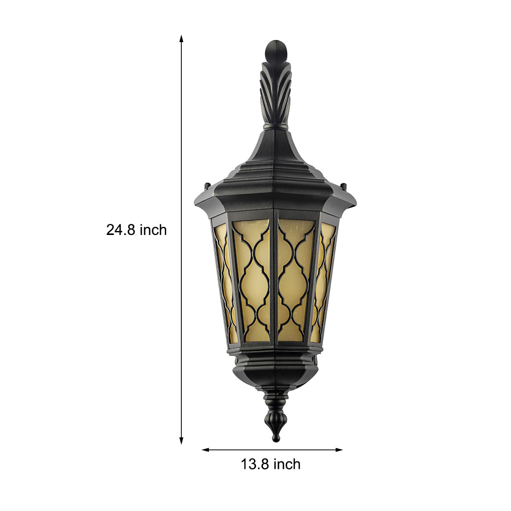 Outdoor Retro Waterproof Wall Lamp Decorative Lighting for Villa Courtyard Balcony