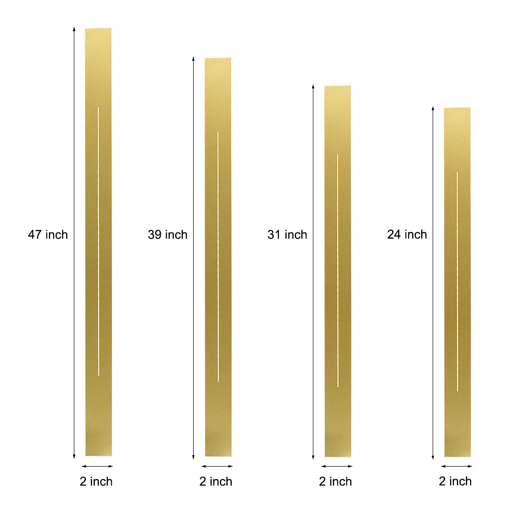 Long Strip Three Step Dimming LED Modern Wall Lights Sconces Lighting