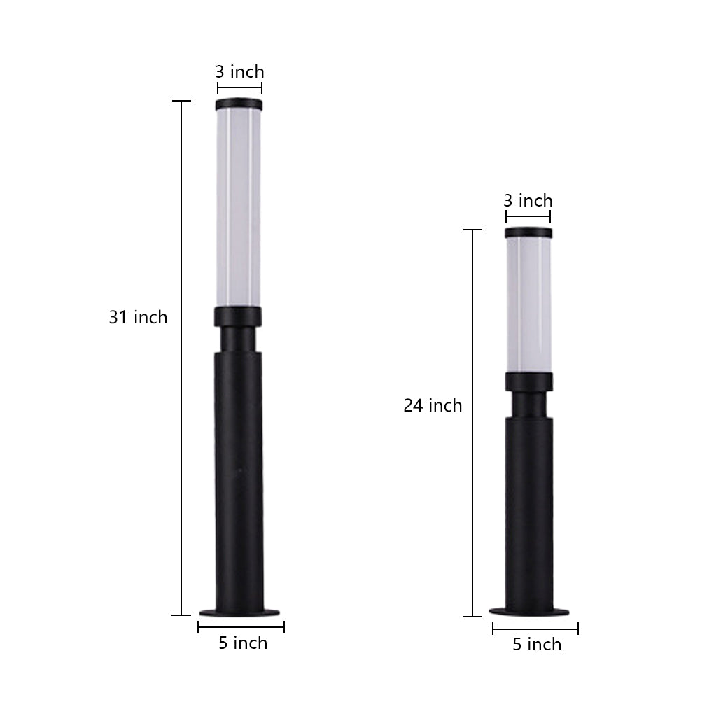 Modern Creative Outdoor Lights Bollard Lights LED Waterproof Garden Lights Pathway Lights