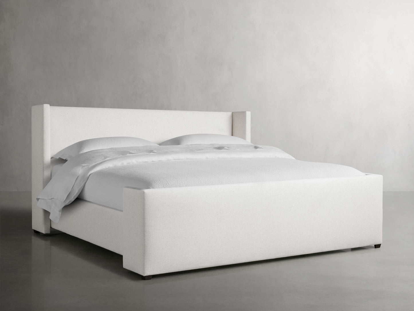 Wyller Bed with High Footboard