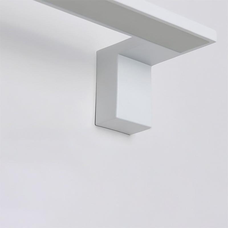 Modern LED L Shaped Black White Wall Sconce