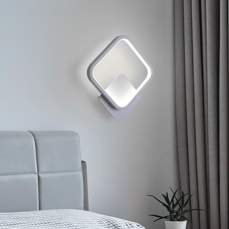 Square Soft Warm Modern Nordic Square Style LED Wall Sconce