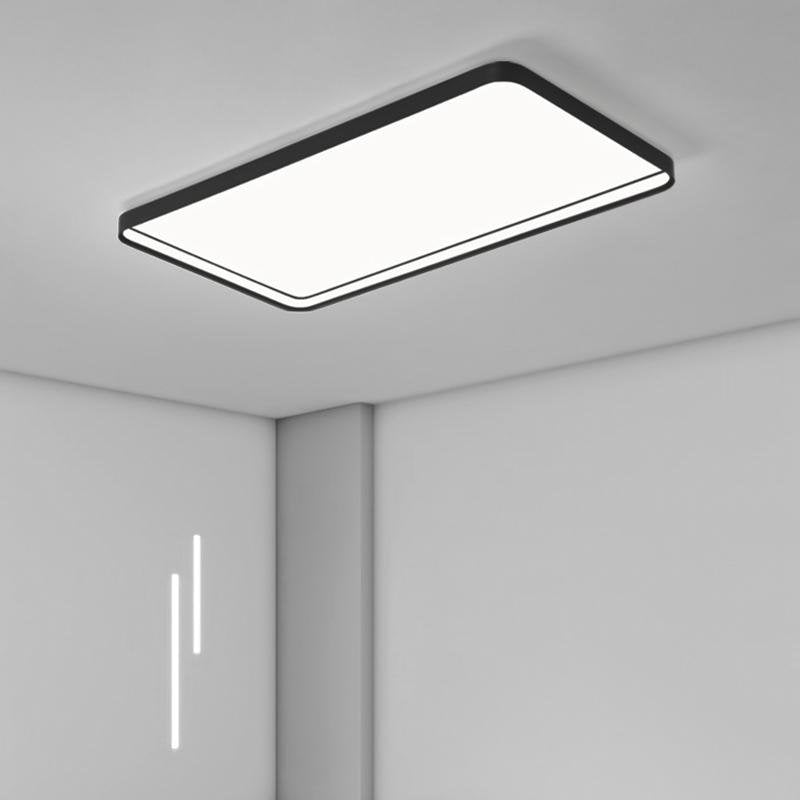 35'' Rectangular LED Modern Flush Mount Lighting for Living Room