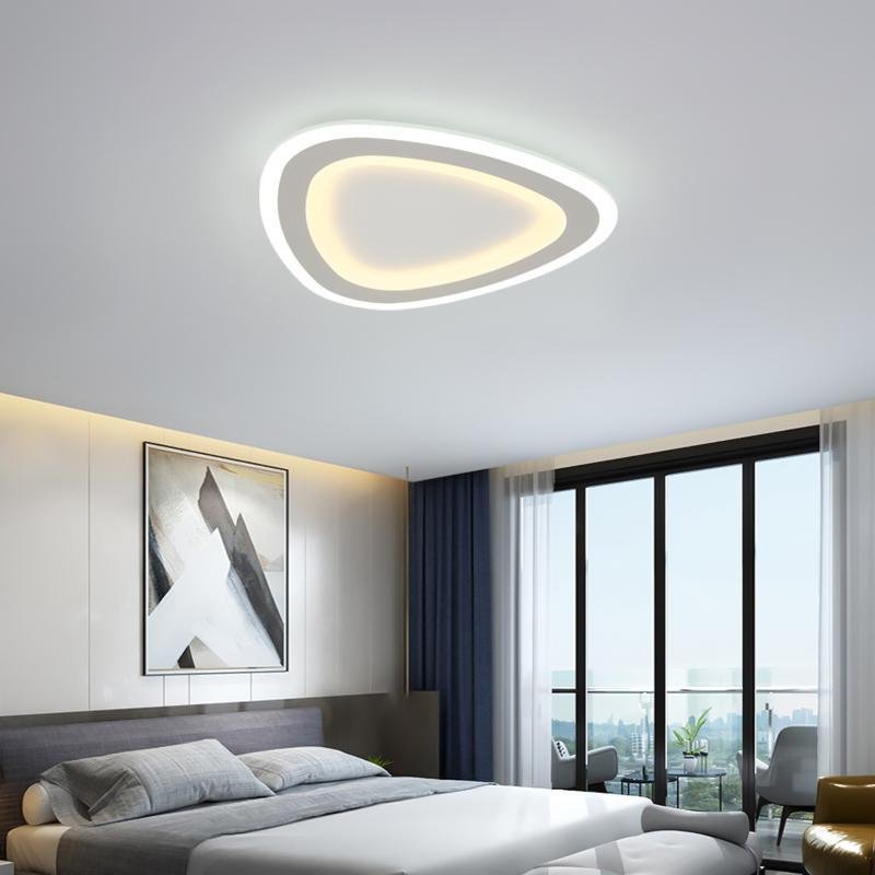 Triangle Shaped Modern Flush Mount Lights LED Ceiling Light