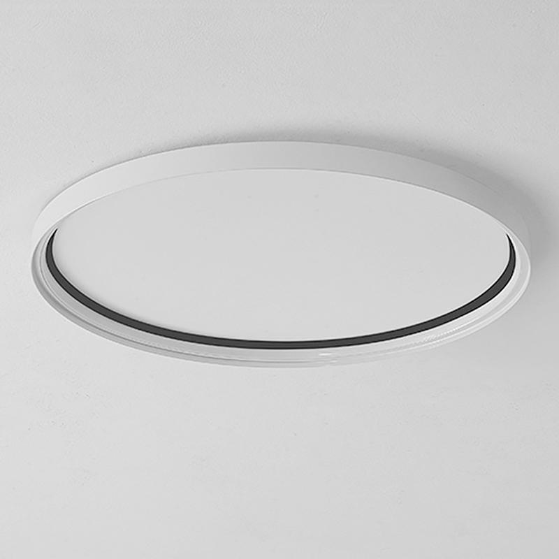 16'' Single LED Acrylic Circle Flush Mount Modern Lighting with Edge