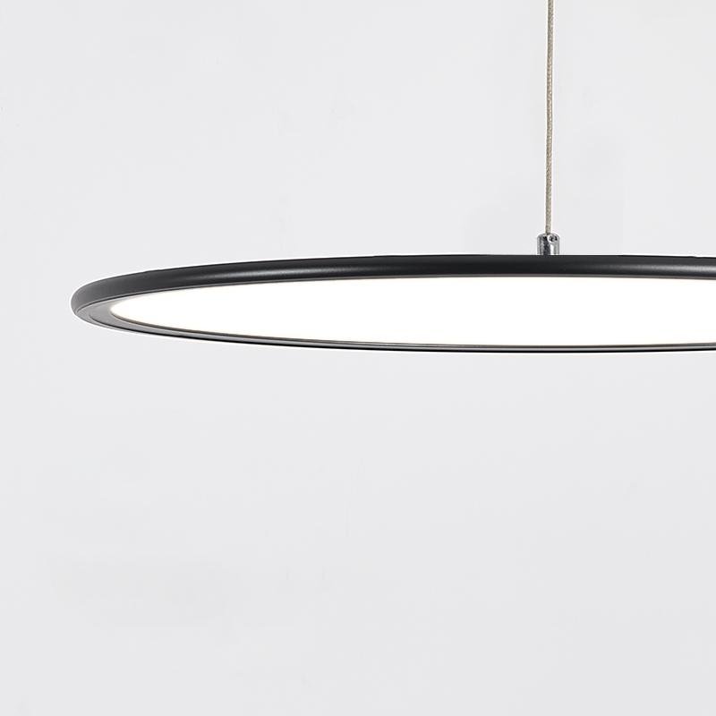 Minimalist Modern Circle Linear Industrial Pendant Lighting