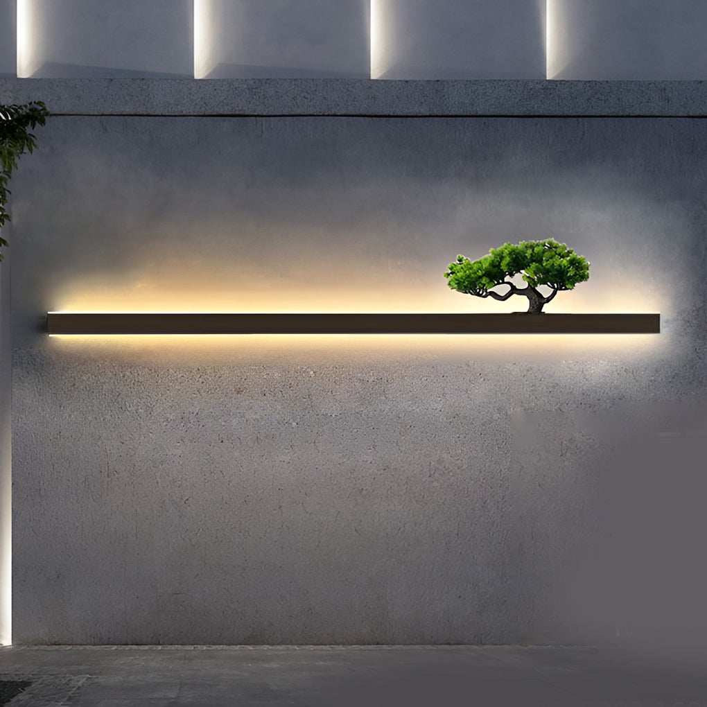 Waterproof Strip Landscape Decorative Modern Outdoor Wall Lights Sconces