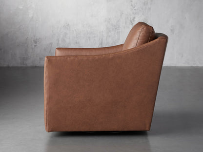 Branson Leather Swivel Chair