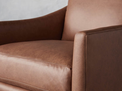 Branson Leather Swivel Chair