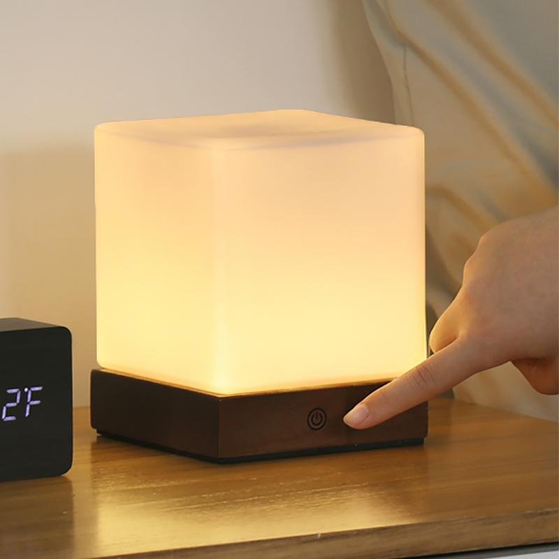 Mini Cube LED Table Lamp Ambient Lighting