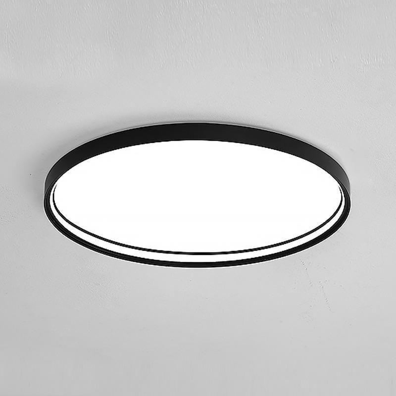 16'' Single LED Acrylic Circle Flush Mount Modern Lighting with Edge