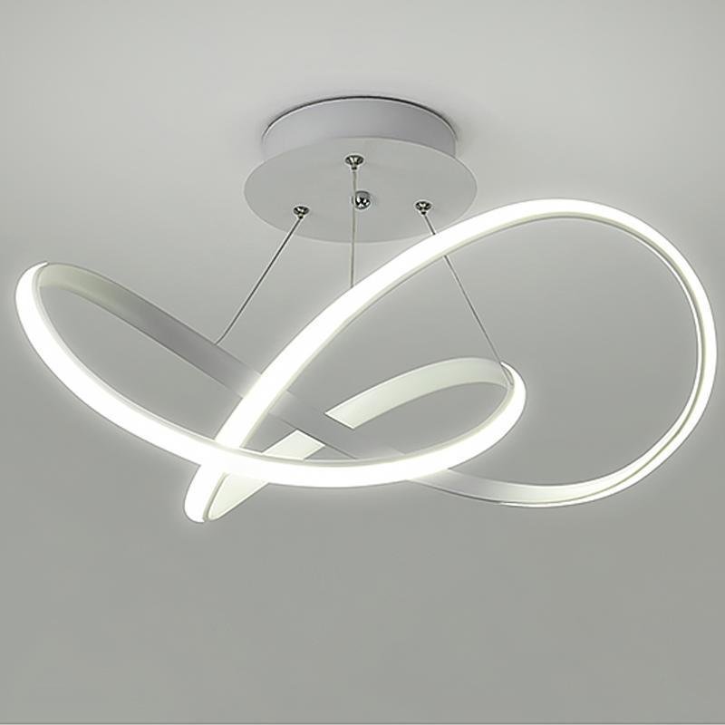 20'' LED Ribbon Modern Flush Mount Ceiling Lights for Living Room