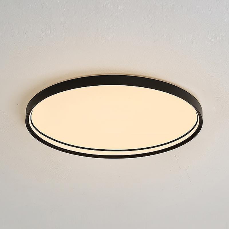 16'' Single LED Acrylic Circle Flush Mount Modern Lighting with Edge