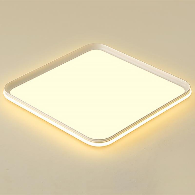 16'' Square Modern Flush Mount Ceiling Lights with Remote