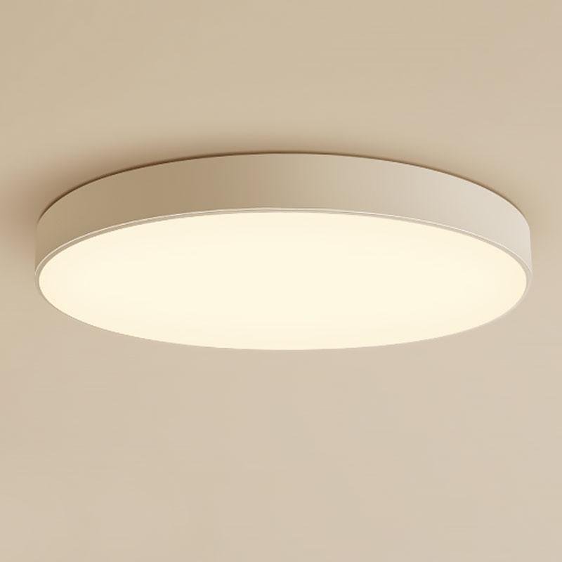 16'' Round Dimmable Modern Flush Mount Lighting with Remote