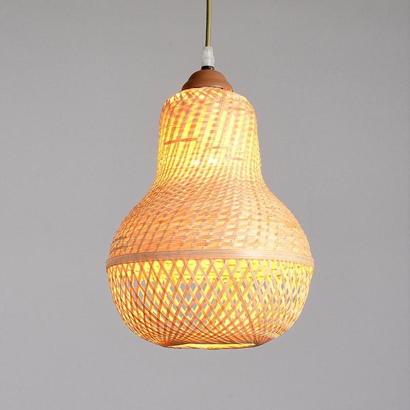 Peach Inspired Burlywood Colored Pendant Light for Living Room Unique Ceiling Light