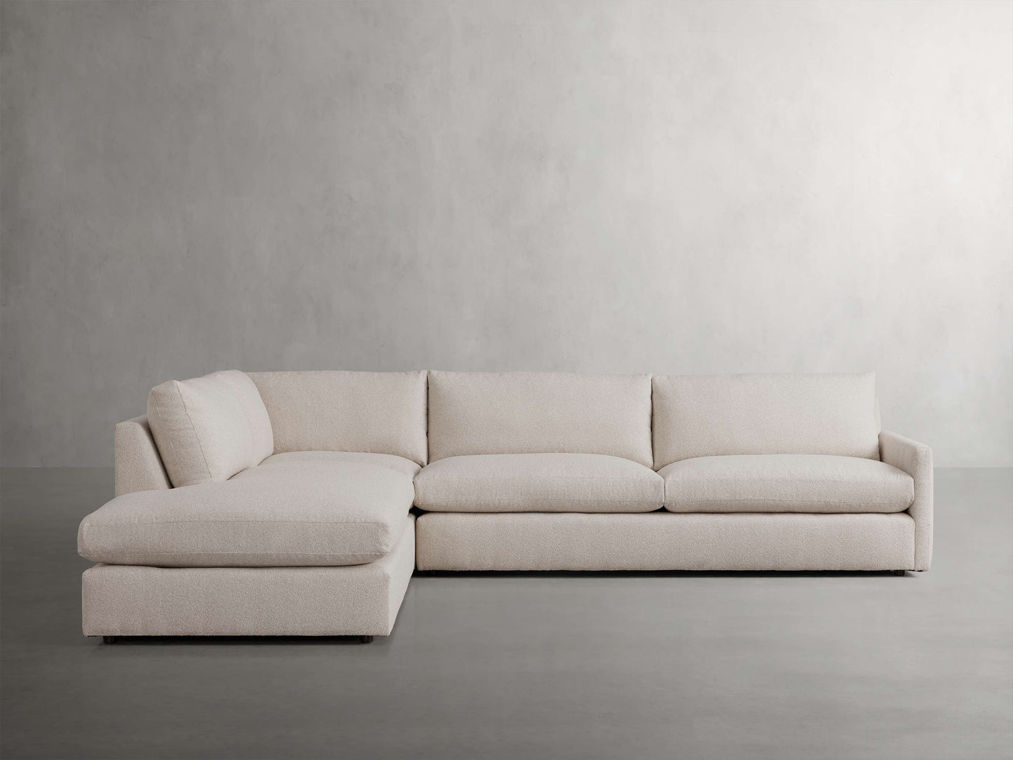 Kipton Three-Piece Bumper Sectional