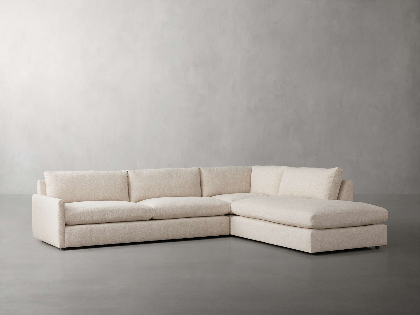 Kipton Three-Piece Bumper Sectional