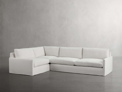 Kipton Slipcovered Two-Piece Sectional