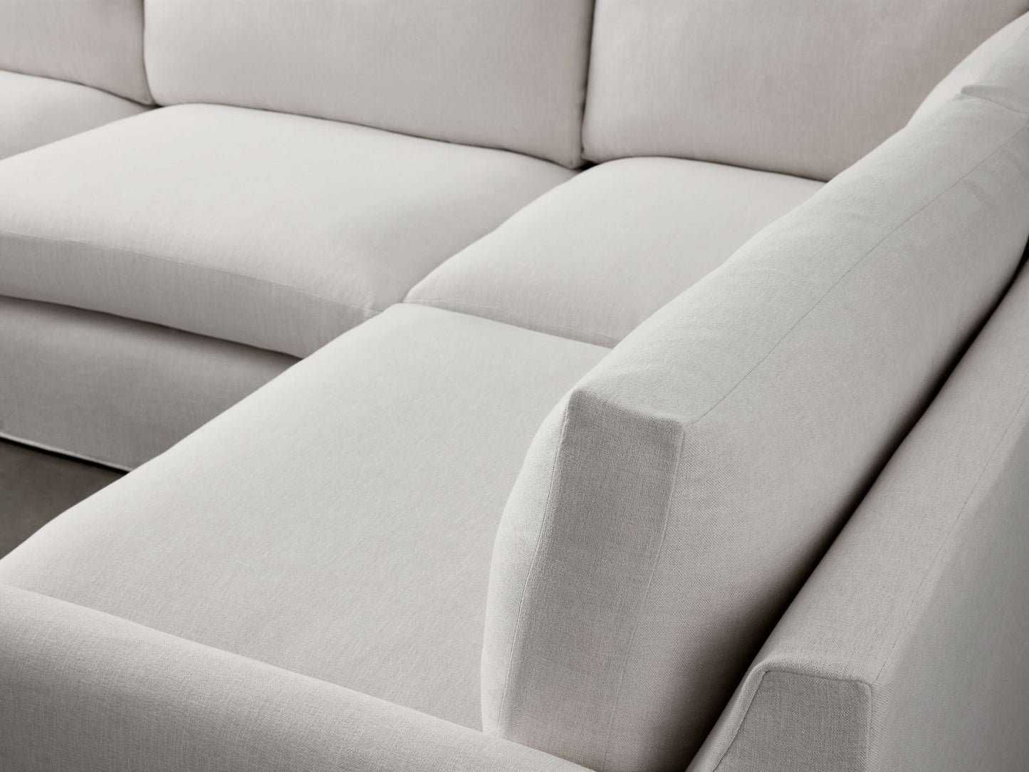 Kipton Slipcovered Two-Piece Sectional