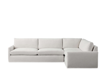 Kipton Slipcovered Two-Piece Sectional