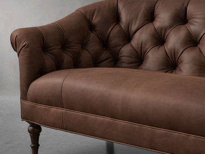 Tangier Leather Settee