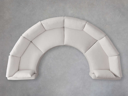 Beale Four-Piece Curved Sectional