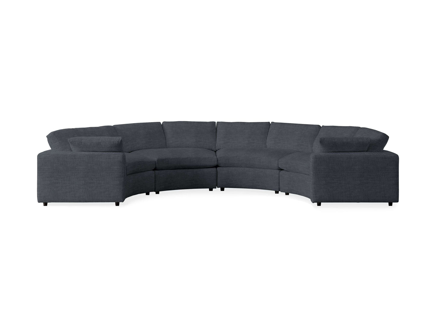 Beale Four-Piece Curved Sectional